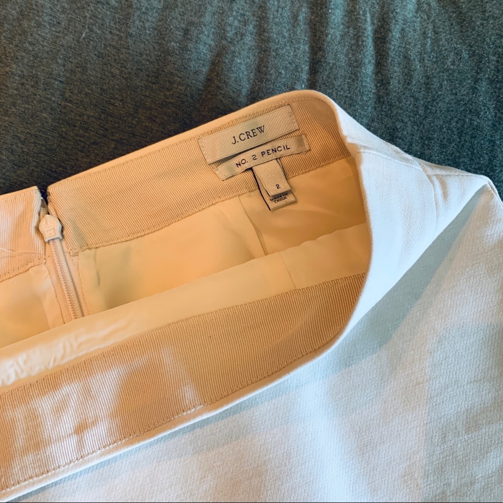 J Crew Double Serge Cotton No.2 Pencil Skirt - Picture 2 of 4